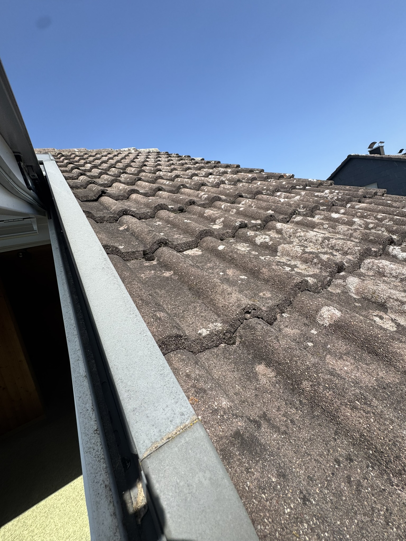 alter-dachziegel-dachdeckung-mit-moos-und-lichen-blauer-himmel.JPEG