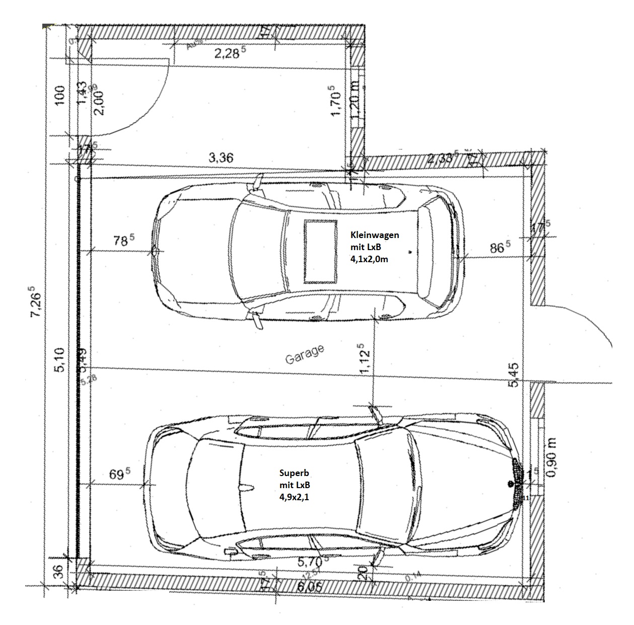 Garage Skizze selbsterstellt mit Autos.jpg