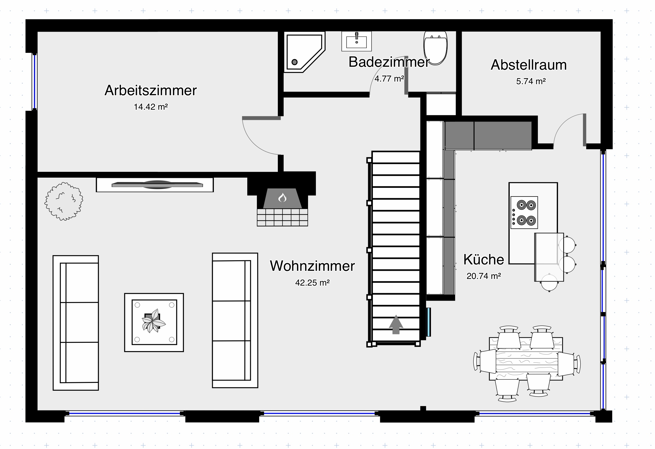 grundriss-hausbau-planung-wohnzimmer-kueche-bad-arbeitszimmer.jpeg