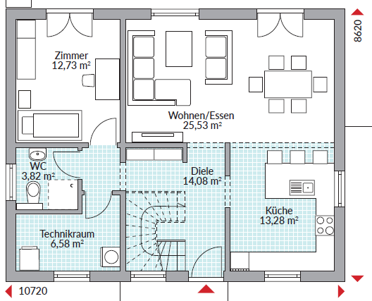 grundriss-hausplan-wohnen-essen-kueche-diele-zimmer-wc-technikraum.png