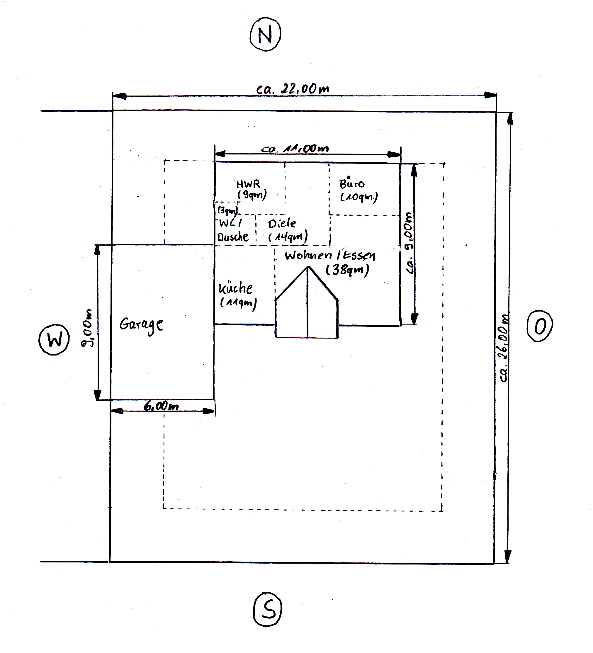 grundriss-mit-garage-auf-dem-Grundstück-realisierbar-sichtschutz-wc-Fenster-86486-1.