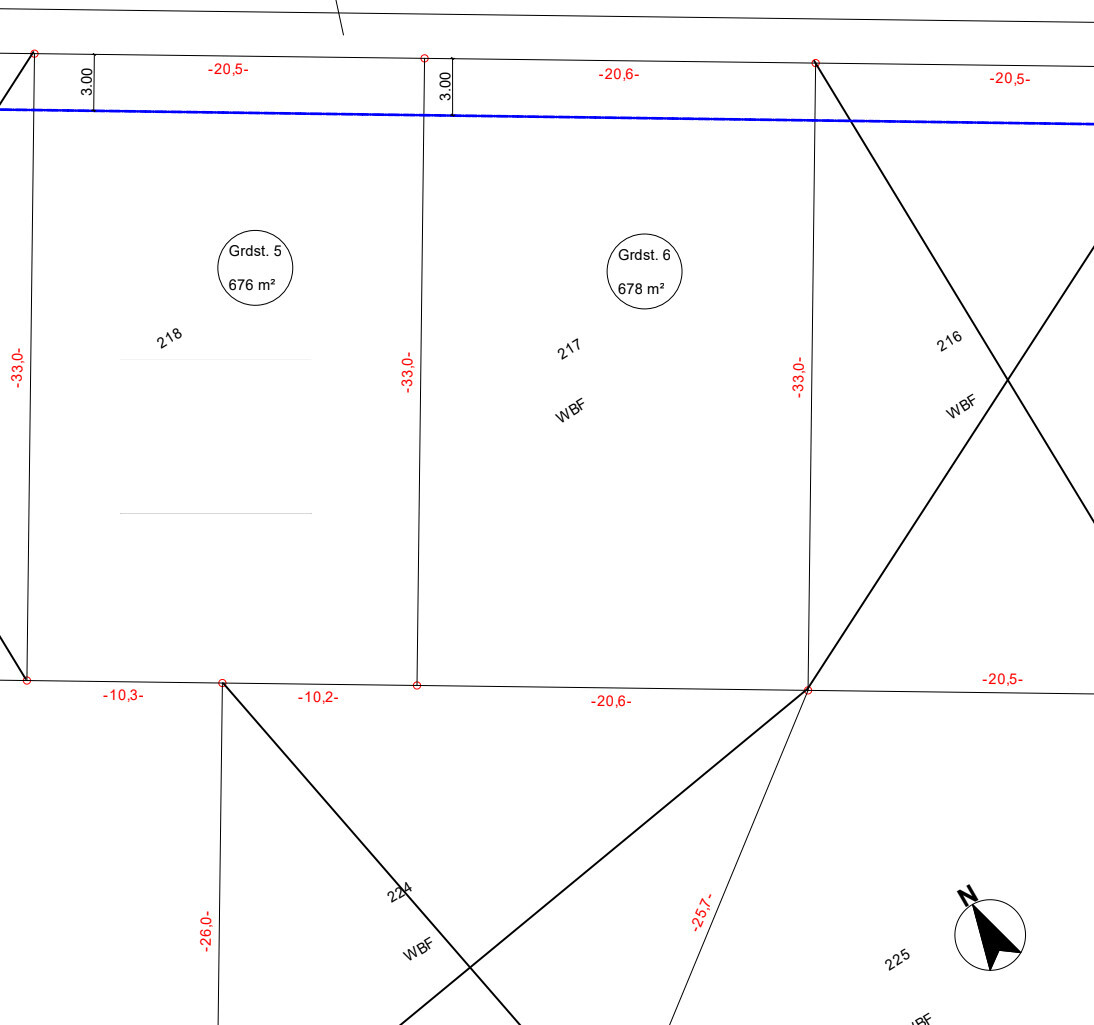 2D-Grundriss eines Hauses mit Raumbezeichnungen und Maßangaben