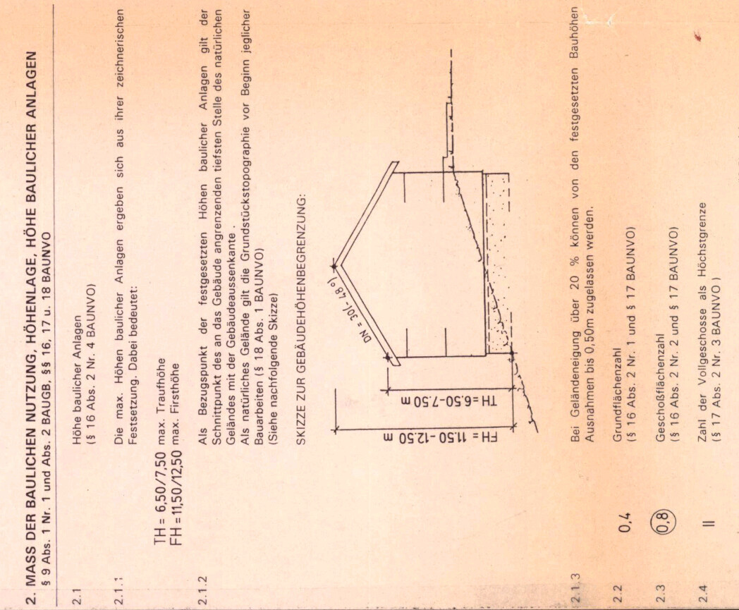Architekturplan Grundrisszeichnung mit Abmessungen und Gebäudekontur