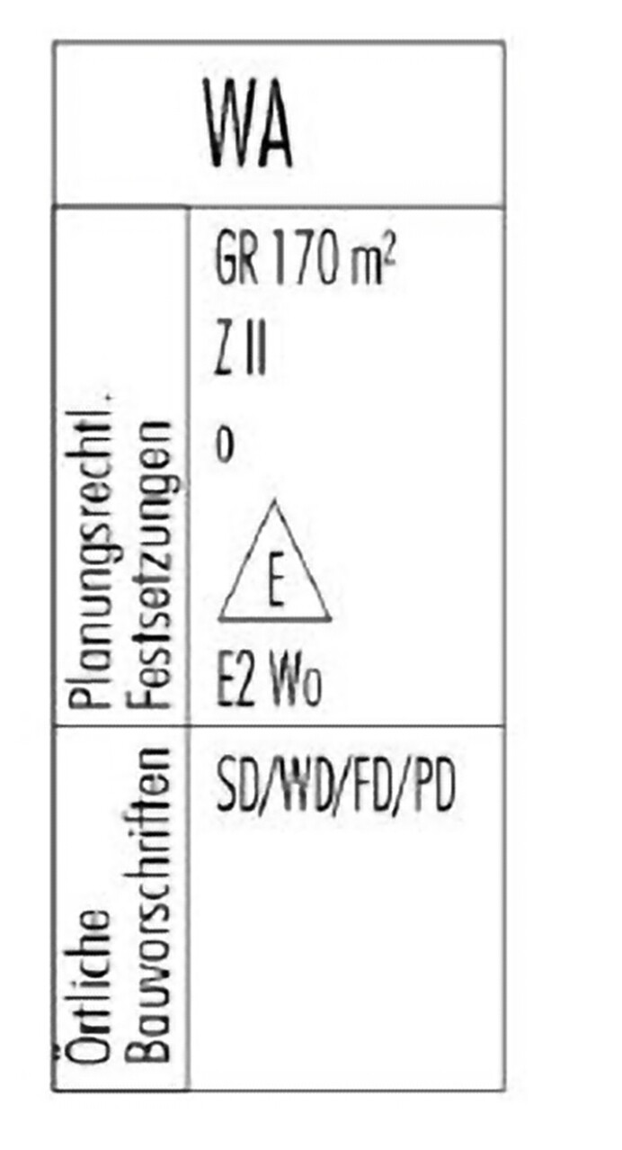 2D-Grundrisszeichnung eines Hauses mit Raumaufteilung und Flächenangaben
