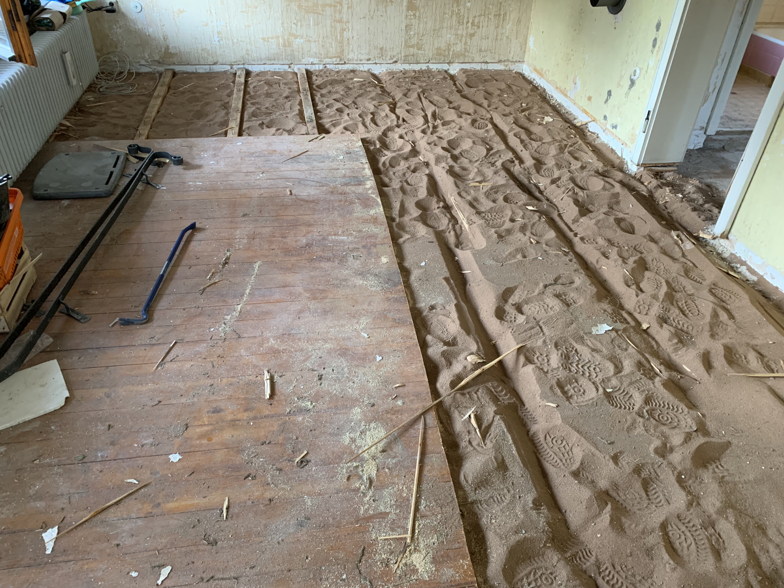 Wohnzimmer vorher