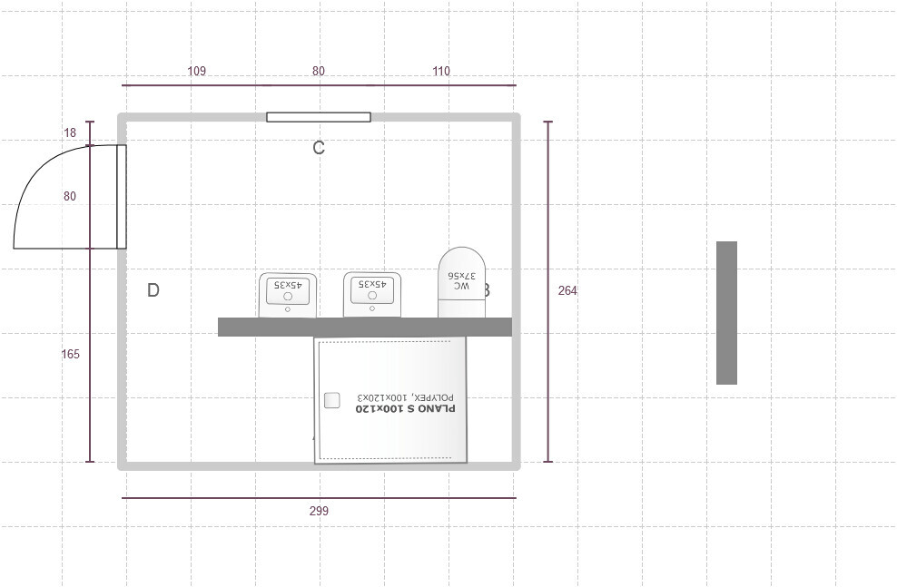 2D-kuechengrundriss-kompakte-kueche-mit-spuelbecken-und-herd