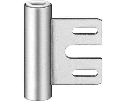 Metallisches Türenscharnier mit zylindrischem Stift und flachen Laschen