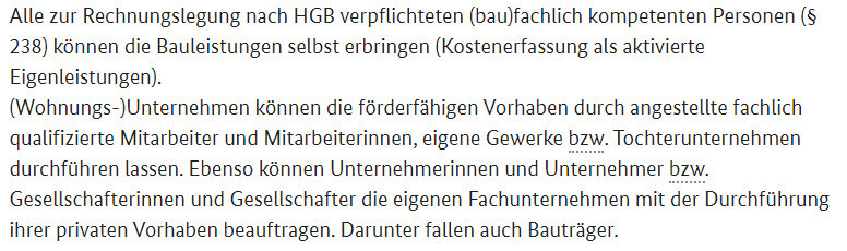 Blocktext mit rechtlichen Hinweisen zur Rechnungslegung nach HGB