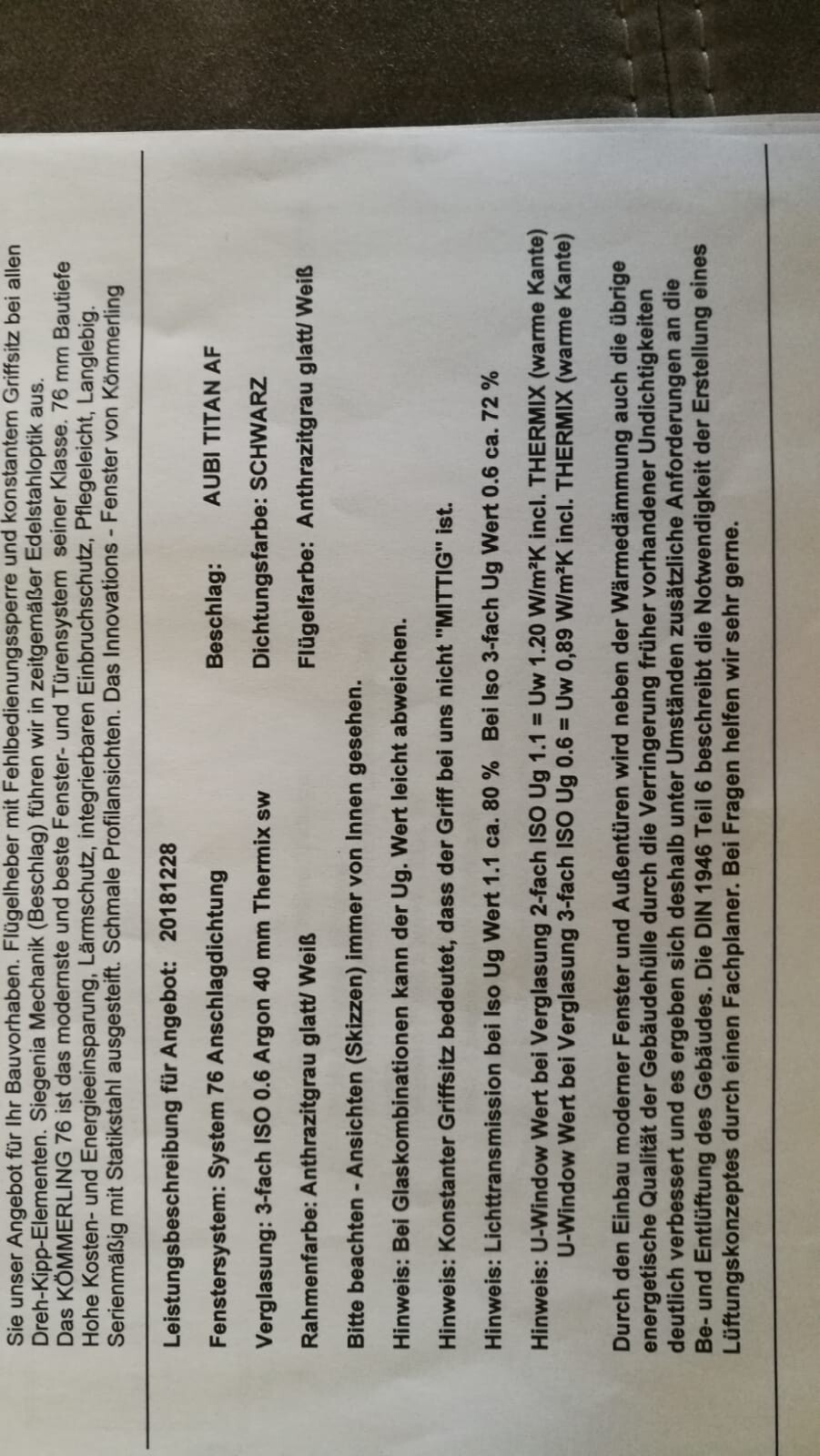 Technisches Dokument mit deutschem Text, Absätze und Spalten auf weißem Papier.