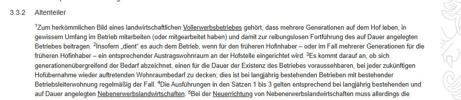 Seite mit Kapitel 3.3.2 Altenteil und dezenter Ornamentkante am rechten Rand.
