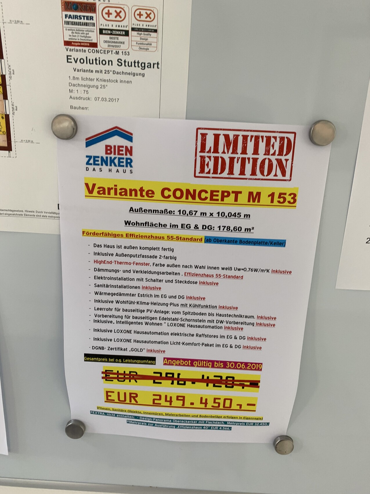 LIMITED EDITION: Variante CONCEPT M 153 – Hausbau-Details von Bien Zenker.