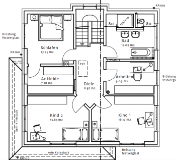 ᐅ Außenbeleuchtung unter dem Dachüberstand