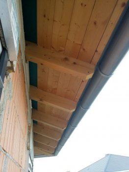 ᐅ Außenbeleuchtung unter dem Dachüberstand