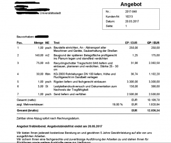 Sickeriglu erfahrung