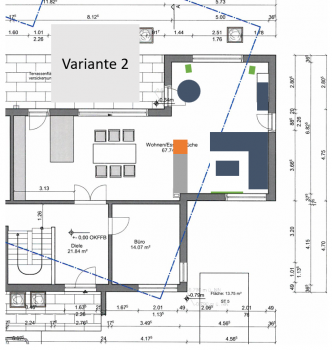 ᐅ Platzierung der Möbel im Wohnzimmer im Grundriss