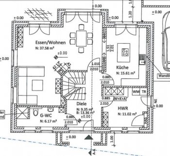 ᐅ Treppe Grundriss Planung, Auftritt und Unterzug | Erfahrungen von