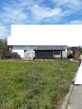 Nachbarn rechte Seite mit Gewächshaus und dunklem Holz-Carport.jpg