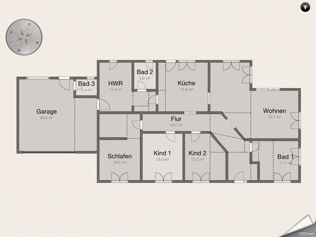 Bungalow mit 140qm und Garage im Grundriss | Seite 2 Bungalow mit 140qm und Garage im Grundriss | Seite 2
