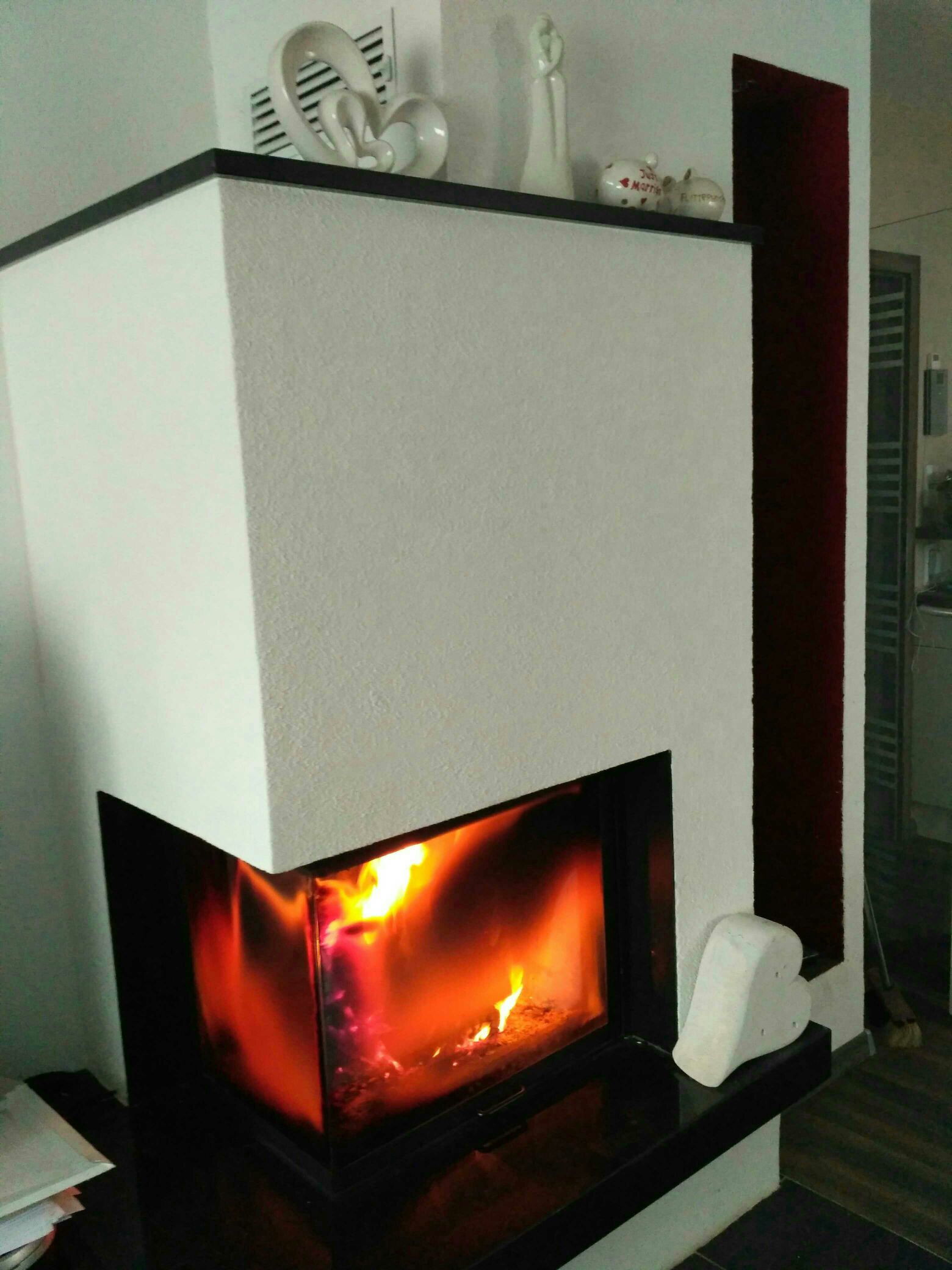 Thema Kamin, Abstände zu Feuerstätte